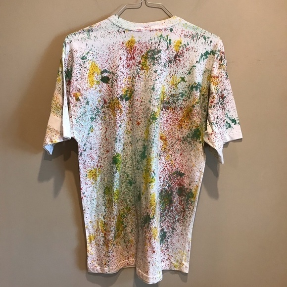 Vintage Jamaica Paint Splatter Single stitch Tee - Picture 5 of 5